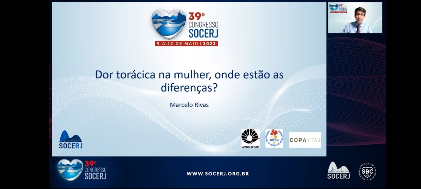 Ministrando aula Congresso de cardiologia da SOCERJ